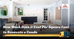 Read more about the article How Much Does It Cost Per Square Foot to Renovate a Condo: Uncovering the Expenses