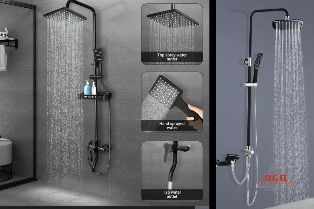Luxury Shower Renovation - B & B Concept Designs