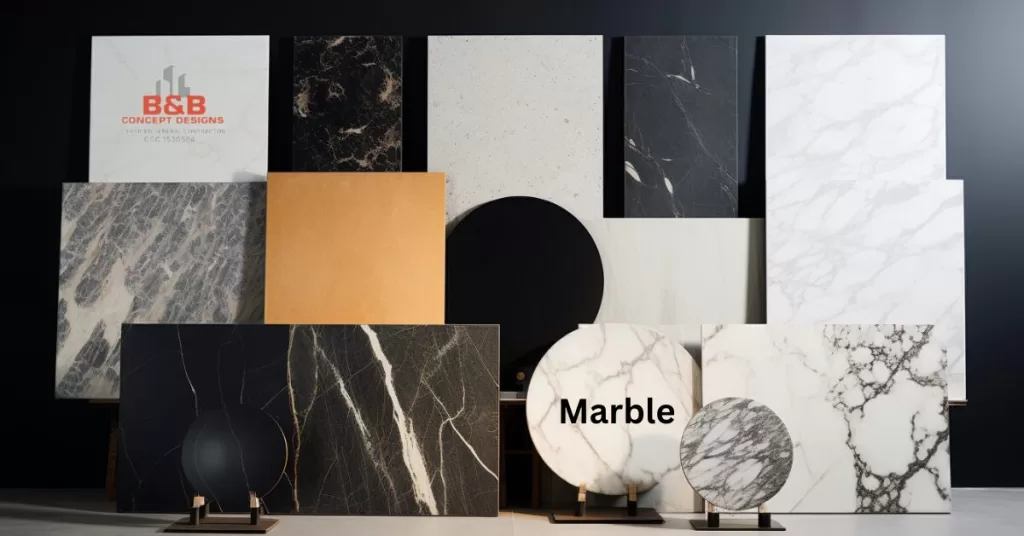 Marble - B & B Concept Designs